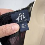 AI Authentic Icon Halter Dress Womens XS Purple Gold Sequin Flowy Boho Hippie Photo 10