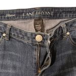 Lane Bryant  Mid-Rise Straight Dark Wash Jeans Photo 2