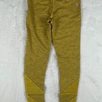 Free People NEW Movement French Terry Kyoto Leggings Dusk Yellow XS Photo 8