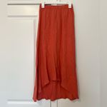 Bryn Walker  Linen High Low Midi Skirt Photo 1
