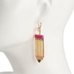 Betsey Johnson  Pencil Earrings Photo 0