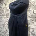 City Triangles EUC Navy Blue Mini Dress w/Tie Size 3 Photo 2