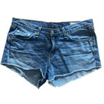 Rag and Bone size 27 Denim Blue Women's Shorts in very good condition Photo 2