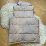Old Navy Mauve pink blush puffer vest for fall and winter L Photo 5