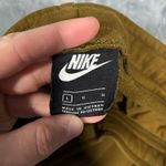 Nike Essential Fleece Jogger Sweatpants Khaki Brown/Green Women's Large Photo 6