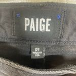 Alyn Paige PAIGE Jeans Womens 28 Charcoal Black Hoxton Ultra Skinny Premium Stretch Photo 3