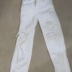 Wild Fable White Ripped Straight Leg Jeans Photo 0