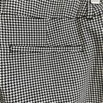 Old Navy  Womens Pants Pixie Fit Black White Houndstooth Ankle Size 4 Tall Photo 5