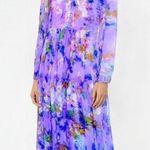 Laura Ashley NWT  Boho Tired Ruffle Floral Midi Dress Photo 0