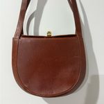 Salvatore Ferragamo ‎ Brown Gancini Shoulder Bag Leather Authentic Photo 1
