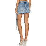 retrofete Sherona Denim Mini Skirt Oasis Womens Size 25 Blue Photo 4