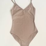 Reformation Eco Stretch Nude Bodysuit Photo 0