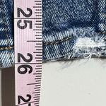 Abercrombie & Fitch Jeans Women 00 24 Blue A&F Mom Jean High Waist Belted Fray Photo 5