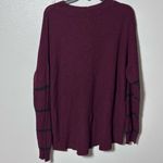 American Eagle Women Burgundy Red Jegging Fit Knit Sweater size M. Photo 4