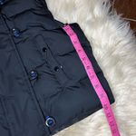 Gap black hooded puffer vest sz medium Photo 7