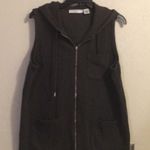 CHAUS sport ladies hoodie vest L Gray Size L Photo 1