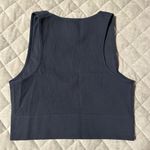 Garage  Navy Crop Top Photo 2