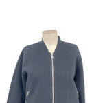 Everlane  Utility Scuba Track Zip Bomber Jacket‎ in Black Size Small Photo 2