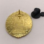 Disney  The Little Mermaid Ariel Elegant Gold and Green Cameo Pin Photo 2