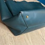 Marni Green Leather Tote Extra Large Carryall Travel Bag Photo 6