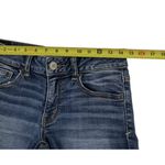 American Eagle  Outfitters Size 6 Super Stretch Denim Shortie Shorts | H1-493 Photo 4