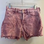 Universal Threads Universal Thread Womens Pink Denim Cutoff Shorts Size 6 High Rise Midi 30 30” Photo 0