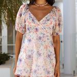 Hello Molly Angel Biba Multicolor Graceful Hours Floral Dress Photo 0