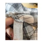 Grayson Fit and Flare Dress Medium Gray Plaid Ruffle Cottage Core Country Club Photo 6