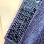 Guess by Marciano Guess Y2K Blue Metallic Shimmer Bodycon Dress with Sequin Accents Size Medium M Photo 4