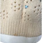 Smith Bermuda vintage pointele floral embroidered vest size small to medium Photo 3