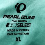 Pearl Izumi  Select Cycling Jersey Athletic Top Full Zip Colorblock Mint XL NWT Photo 3