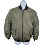 BNCI Olive Green Bomber Jacket Size Small Photo 1