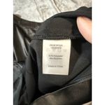 Universal Standard NWT Black Shine Size 0 CLAIR SWING SKIRT Side Zip Pocket Photo 6