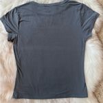 White Fox Boutique White Fox Size M Too Blessed Tee Steel Photo 2