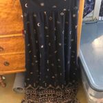 Mossimo Supply Co Mossimo Witchy Vibes Black Maxi Skirt – Foldover Waist – Size Small Photo 4