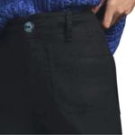 Anthropologie Maeve  Womens Size 31 Tall Black Colette Linen Blend Wide Leg Pants Photo 4