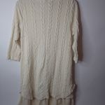 Reborn L Lagenlook Creme Vanilla Sweater Dress L Size L Photo 1