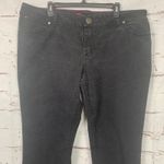 Wrangler 10MWZQN Bootcut Jeans 19/20x34 Mid Rise Stretch Black Western Cowgirl Photo 5