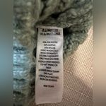 Sincerely Jules SMALL Mint Green Knit Three Quarter Zip Womens Pullover Sweater Photo 4