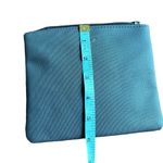 TUMI GREY TRAVEL SQUARE‎ ZIPPER POUCH COSMETICS TOILETRY BAG CASE SMALL Gray Photo 5