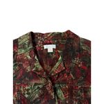 Christopher & Banks Corduroy Jacket Women’s M 100% Cotton Red Green Used Photo 4