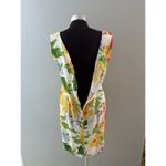 Jams World  Dress Womens Large White Flora Grande Hawaiian Beach Hibiscus Photo 4