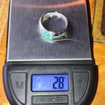 Sleeping Beauty Turquoise Sterling Silver Ring Size 9 Photo 9