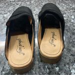 Free People NWT  “At Ease” crocodile print leather loafers/mules / SIZE 5.5 Photo 7