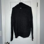 Michael Kors Dark Gray Cowl Neck Sweater Elliptical Hem Photo 5