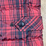 Eddie Bauer Red and Black Plaid Puffer Vest
Size: Small Photo 3
