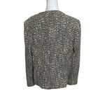Vintage Koret Textured Boucle Tweed Button Lined Plaid Blazer 14 Career Office Photo 3