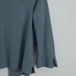 J. Jill Womens Cardigan Sweater Open Front Blue Gray Size L Flare Sleeve Staple Size L Photo 7