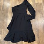Likely  Remington dress one shoulder long sleeve black 00 Photo 2