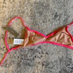J.Crew hot pink bikini top woman's size S NWT Photo 2